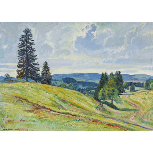 CHARLES L′EPLATTENIER : 'Contre jour' (DOBIASCHOFSKY AUKTIONEN AG)