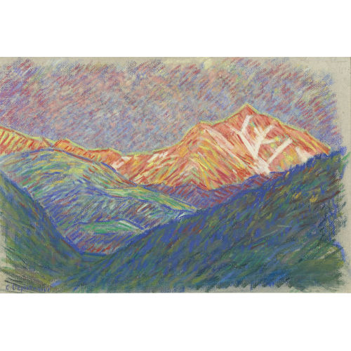 CHARLES L′EPLATTENIER : Berglandschaft (DOBIASCHOFSKY AUKTIONEN AG)