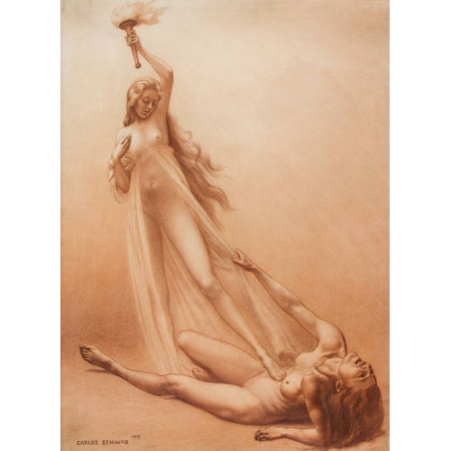 CARLOS (EIGTL. SCHWABE SCHWABE : 'L′Art vainqueur' (DOBIASCHOFSKY AUKTIONEN AG)