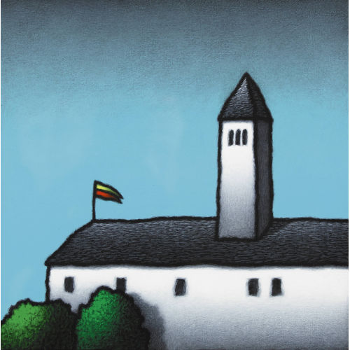 TINO STEFANONI : Ansicht einer Kirche (DOBIASCHOFSKY AUKTIONEN AG)