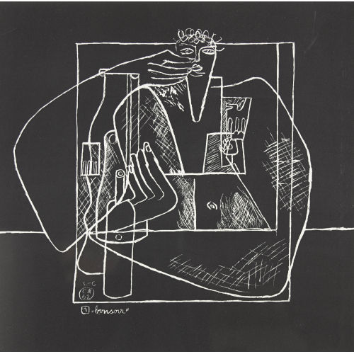 CHARLES-�DOUARD) LE CORBUSIER (EIGTL. JEANNERET : 'Bonsoir' (DOBIASCHOFSKY AUKTIONEN AG)