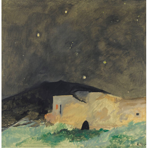 ERNST MORGENTHALER : N�chtliche Landschaft (DOBIASCHOFSKY AUKTIONEN AG)
