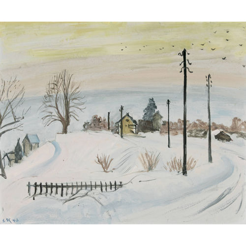 ERNST MORGENTHALER : 'L′hiver' (DOBIASCHOFSKY AUKTIONEN AG)