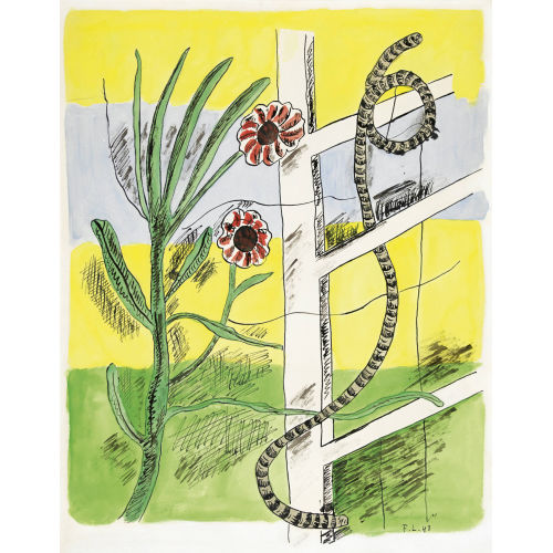 FERNAND L�GER : 'Bonne pens�e du matin' (DOBIASCHOFSKY AUKTIONEN AG)