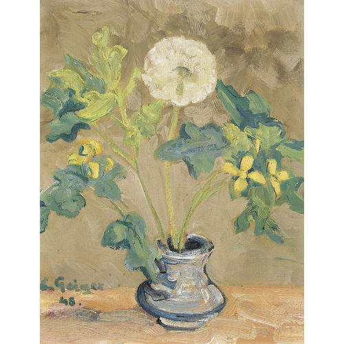 ERNST SAMUEL GEIGER : Stillleben mit Feldblumen (DOBIASCHOFSKY AUKTIONEN AG)