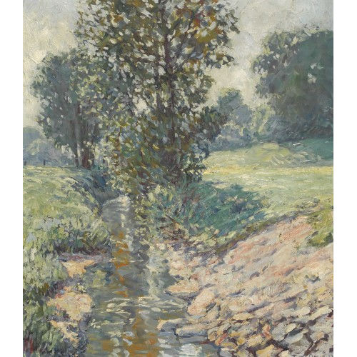 FRITZ OSSWALD : 'Wiesenbach' (DOBIASCHOFSKY AUKTIONEN AG)