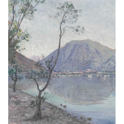 ALFRED MARXER : Tessiner Seelandschaft (DOBIASCHOFSKY AUKTIONEN AG)