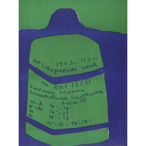 ROLF ISELI : 'Das Lithographische Werk Rolf Iseli' (DOBIASCHOFSKY AUKTIONEN AG)