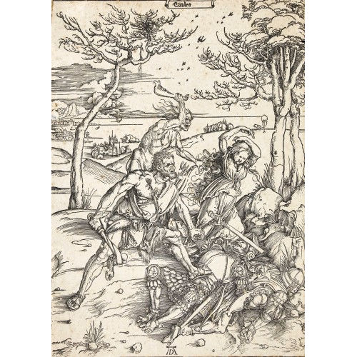 ALBRECHT D�RER : 'Ercules (Herkules t�tet die Molioniden)' (DOBIASCHOFSKY AUKTIONEN AG)