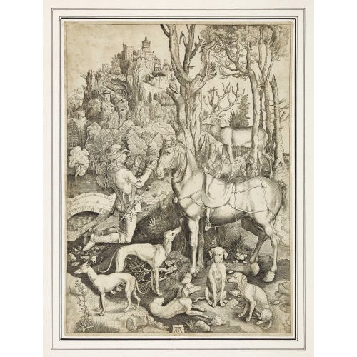 ALBRECHT D�RER : 'St. Hubertus (Der heilige Eustachius)' (DOBIASCHOFSKY AUKTIONEN AG)