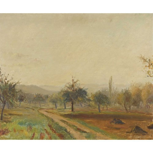 FRITZ P�MPIN : 'Herbstlandschaft' (DOBIASCHOFSKY AUKTIONEN AG)