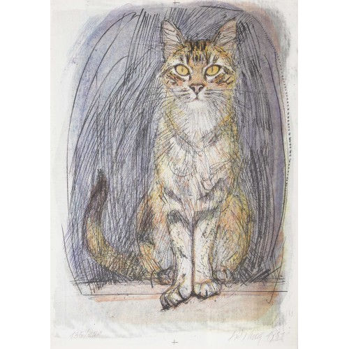 FRITZ HUG : Hauskatze (DOBIASCHOFSKY AUKTIONEN AG)