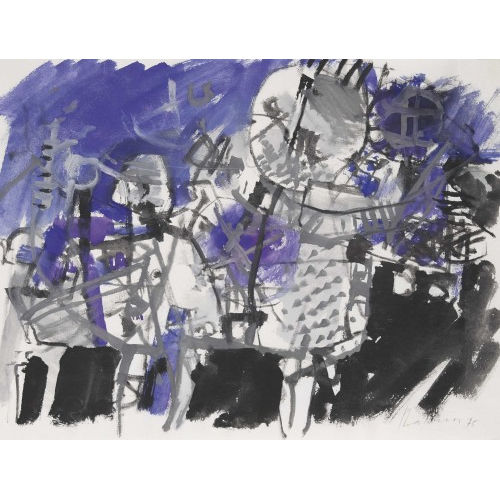 HERMANN PLATTNER : Expressive Komposition (DOBIASCHOFSKY AUKTIONEN AG)