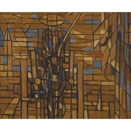 HANS SEILER : 'Paysan avec l′�ne' (DOBIASCHOFSKY AUKTIONEN AG)
