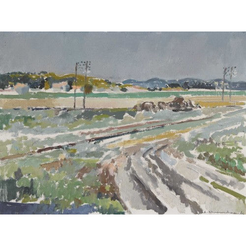 ALBERT NEUENSCHWANDER : 'S�dliche Landschaft' (DOBIASCHOFSKY AUKTIONEN AG)