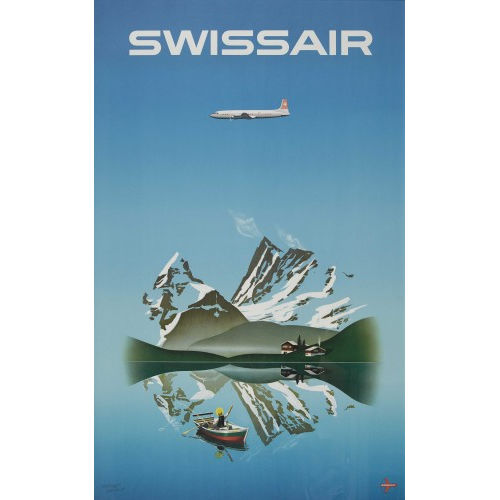 HERBERT LEUPIN : 'Swissair' (DOBIASCHOFSKY AUKTIONEN AG)