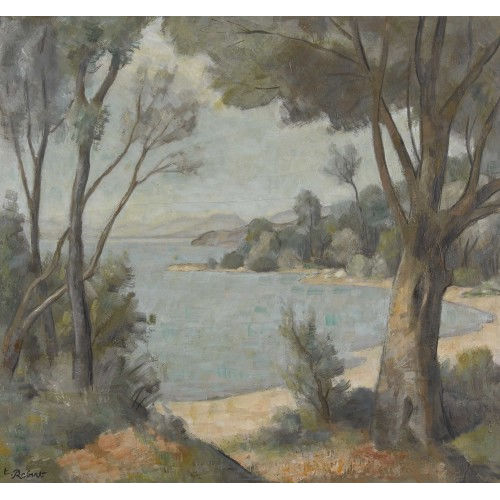 PAUL TH�OPHILE ROBERT : Bord du Lac de Neuch�tel (DOBIASCHOFSKY AUKTIONEN AG)