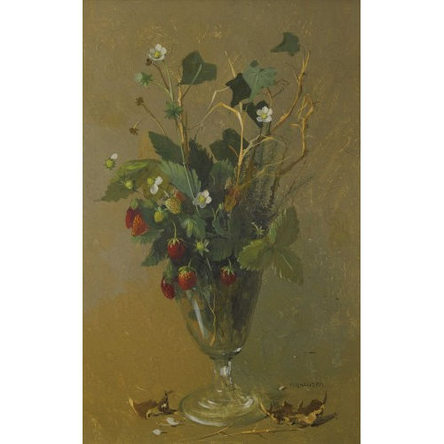 REN�E YOLANDA HAUSER : 'Fraises des bois' (DOBIASCHOFSKY AUKTIONEN AG)