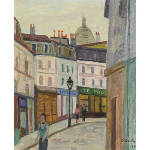 LEO DECK : 'Sacr�-Coeur, Paris' (DOBIASCHOFSKY AUKTIONEN AG)