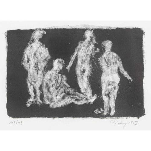 MARK TOBEY : Figuren (DOBIASCHOFSKY AUKTIONEN AG)