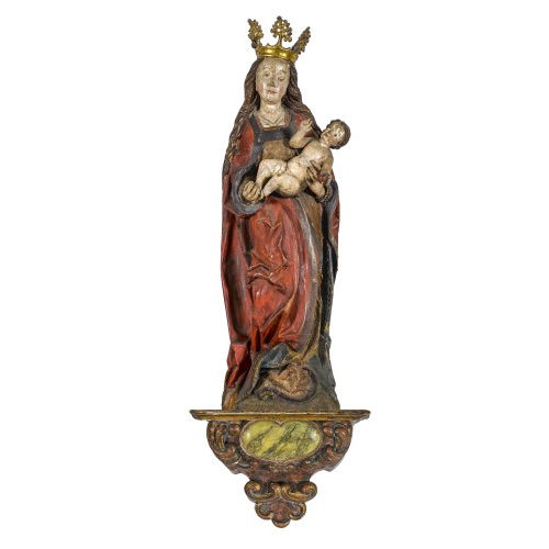 UM 1500 SCHWABEN : Madonna mit Kind (DOBIASCHOFSKY AUKTIONEN AG)