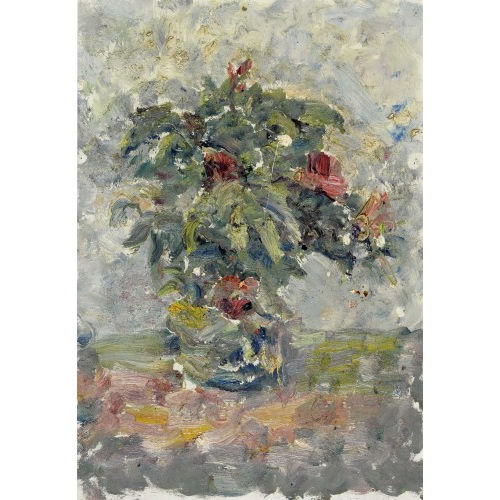 ANATOLY TIMOFEEVIC ZVEREV : Blumenstillleben (DOBIASCHOFSKY AUKTIONEN AG)