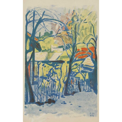 CUNO AMIET : 'Fr�hling im Garten' (DOBIASCHOFSKY AUKTIONEN AG)
