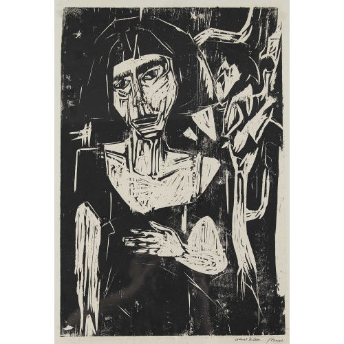 ALBERT M�LLER : 'Portr�t Anna III - Junge Frau' (DOBIASCHOFSKY AUKTIONEN AG)