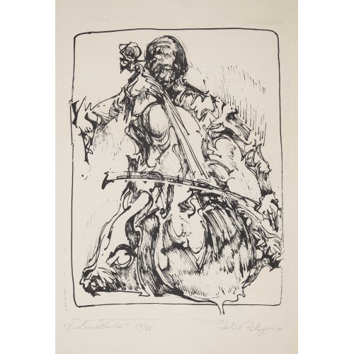 FELICE FILIPPINI : 'Violoncellista' (DOBIASCHOFSKY AUKTIONEN AG)