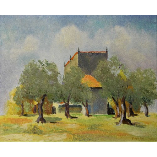 PAUL JAKOB) PAOLO (EIGTL. M�LLER : 'R�mischer Bauernhof' (DOBIASCHOFSKY AUKTIONEN AG)