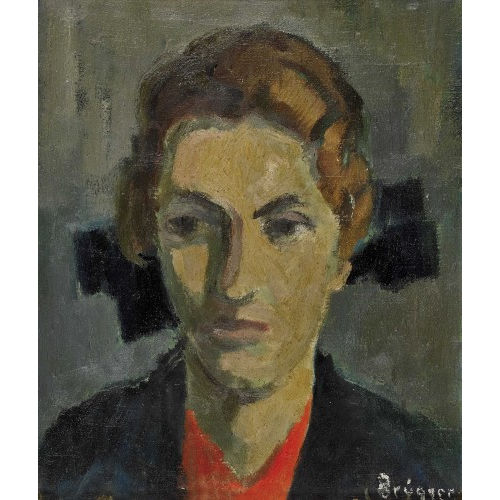 ARNOLD BR�GGER : Frauenportr�t (DOBIASCHOFSKY AUKTIONEN AG)