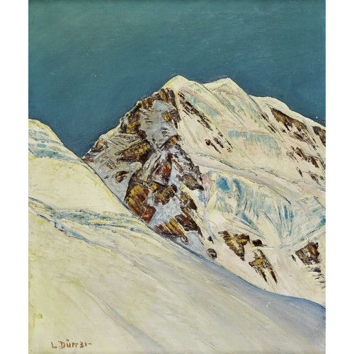 LOUIS D�RR : Blick auf den M�nch vom Jungfraujoch (DOBIASCHOFSKY AUKTIONEN AG)