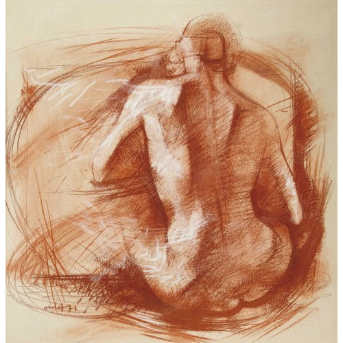 GEORGES OUDOT : Sitzende (DOBIASCHOFSKY AUKTIONEN AG)
