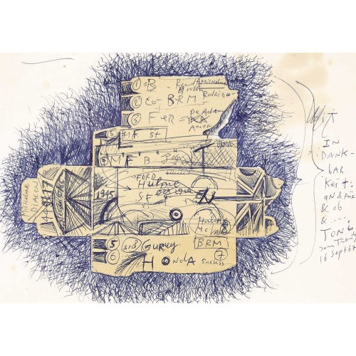 JEAN TINGUELY : 'Gurney, Honda, Ford...' (DOBIASCHOFSKY AUKTIONEN AG)