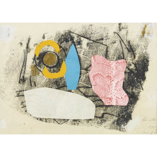 MERET OPPENHEIM : Komposition (DOBIASCHOFSKY AUKTIONEN AG)
