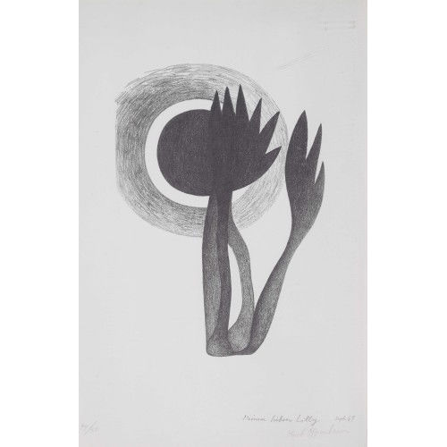MERET OPPENHEIM : 'Pflanze vor Gestirn' (DOBIASCHOFSKY AUKTIONEN AG)