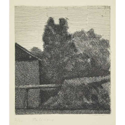 G�RARD DE PAL�ZIEUX : 'Grange � Finges' (DOBIASCHOFSKY AUKTIONEN AG)