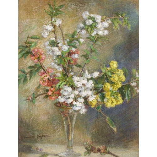 AIM�E RAPIN : 'Fleurs de printemps' (DOBIASCHOFSKY AUKTIONEN AG)