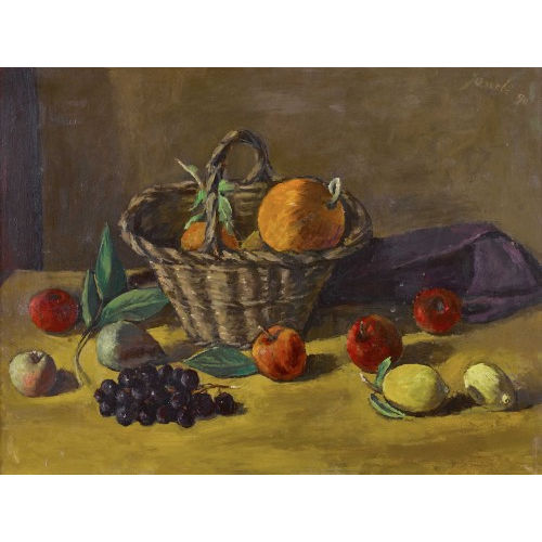 JEANNE) JANEB� (EIGTL. BARRAUD-PELLET : 'Le panier de fruits' (DOBIASCHOFSKY AUKTIONEN AG)