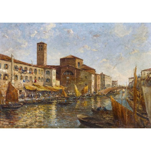 JULIEN GUSTAVE GAGLIARDINI : 'La Giudecca' (DOBIASCHOFSKY AUKTIONEN AG)