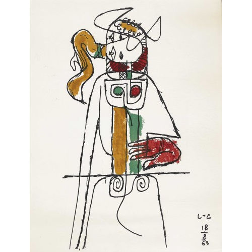 CHARLES-�DOUARD) LE CORBUSIER (EIGTL. JEANNERET : 'Toreau' (DOBIASCHOFSKY AUKTIONEN AG)