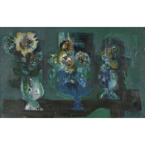 FRANK CHABRY : Nature morte aux fleurs (DOBIASCHOFSKY AUKTIONEN AG)