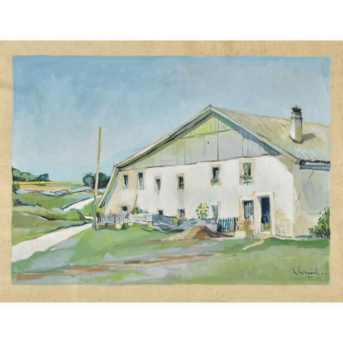SERGE VOISARD : La ferme (DOBIASCHOFSKY AUKTIONEN AG)