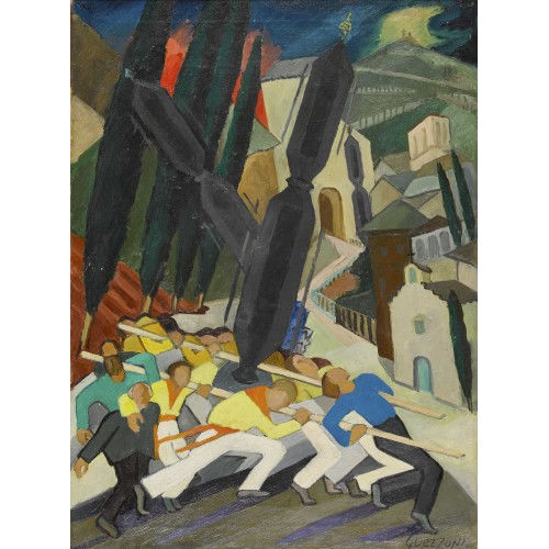ST�PHANIE CAROLINE JEANNE GUERZONI : La Festa dei Ceri a Gubbio (DOBIASCHOFSKY AUKTIONEN AG)