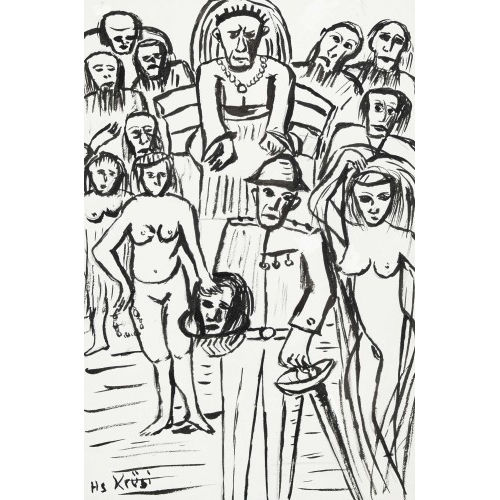 HANS KR�SI : Die Troph�e (DOBIASCHOFSKY AUKTIONEN AG)