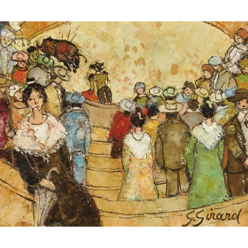 GEORGES GIRARD : 'La Corrida' (DOBIASCHOFSKY AUKTIONEN AG)