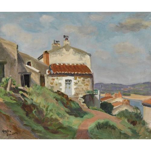 GASTON VAUDOU : 'Maisons � la Patache' (DOBIASCHOFSKY AUKTIONEN AG)