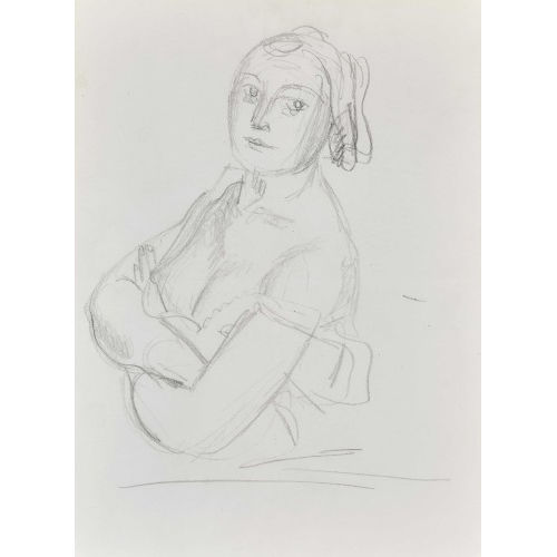 MAURICE BARRAUD : 'Quennie aux bras crois�s' (DOBIASCHOFSKY AUKTIONEN AG)