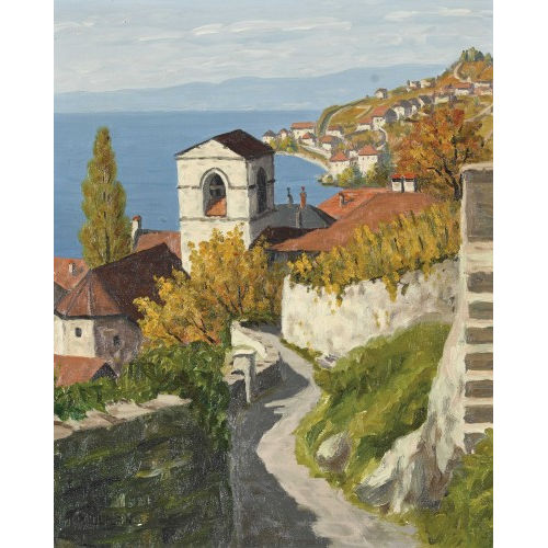 ALBERT DUPLAIN : Saint-Saphorin am Genfersee (DOBIASCHOFSKY AUKTIONEN AG)