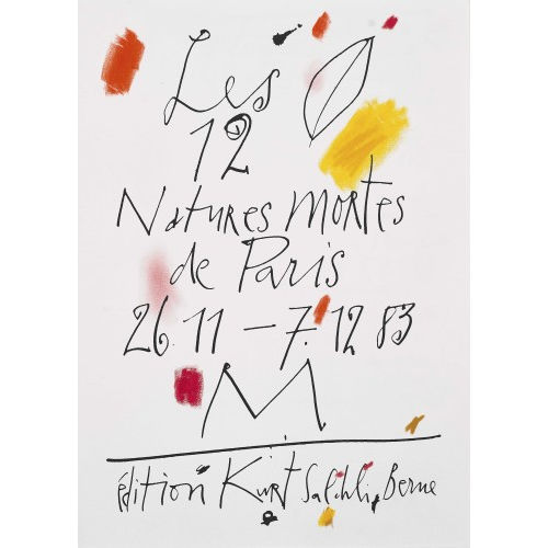 RUDOLF MUMPRECHT : 'Les 12 Natures mortes de Paris 26.11 - 7.12.83' (DOBIASCHOFSKY AUKTIONEN AG)